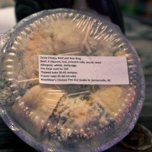Zesty Cheesy Beef and Rice Ring