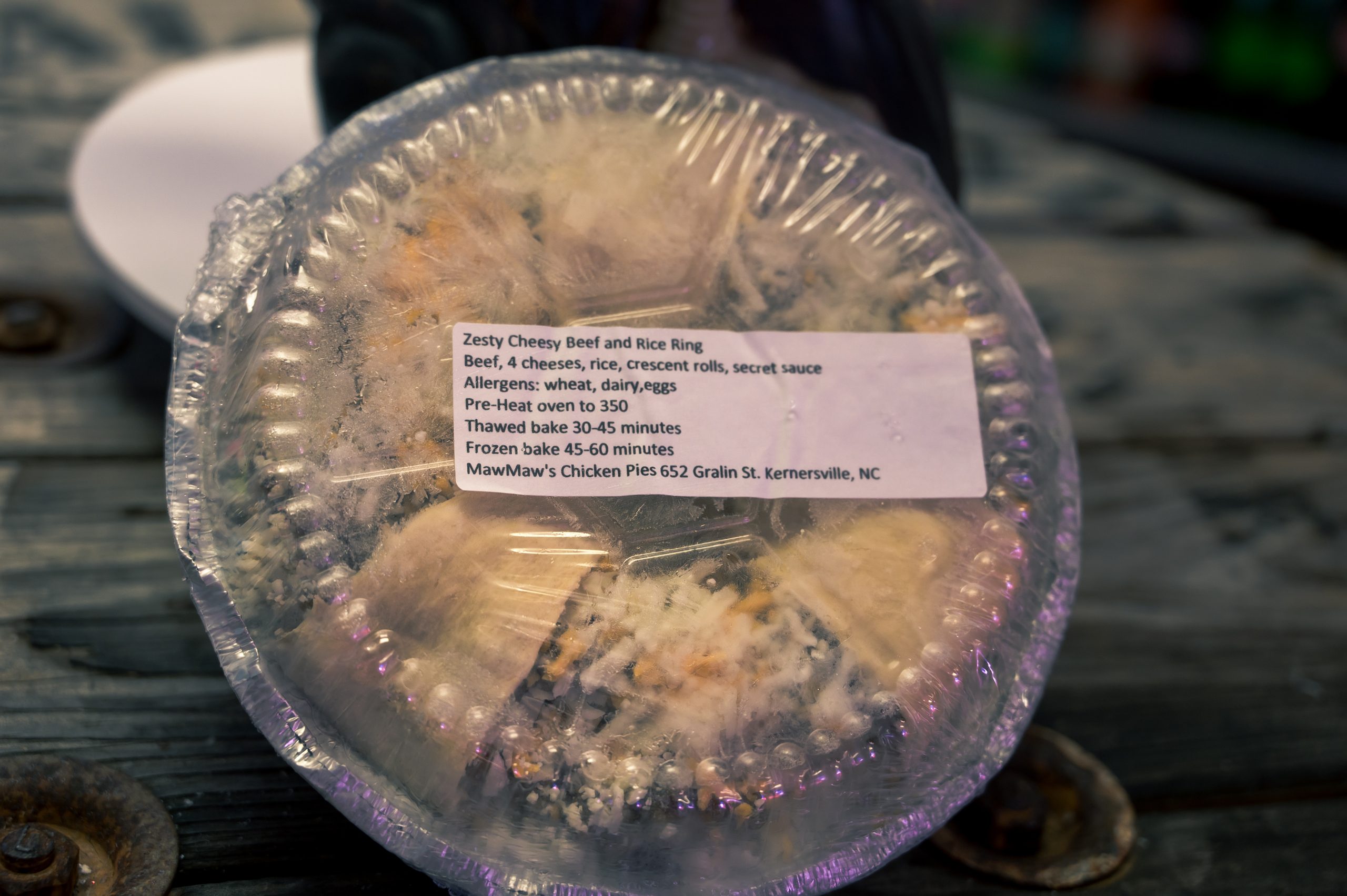 Zesty Cheesy Beef and Rice Ring