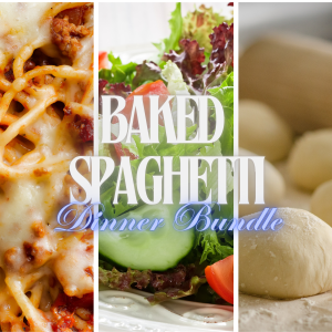 Baked Spaghetti Dinner Bundle